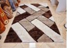 Тъкан килим 3D SHAGGY GRANDE 720 brown n